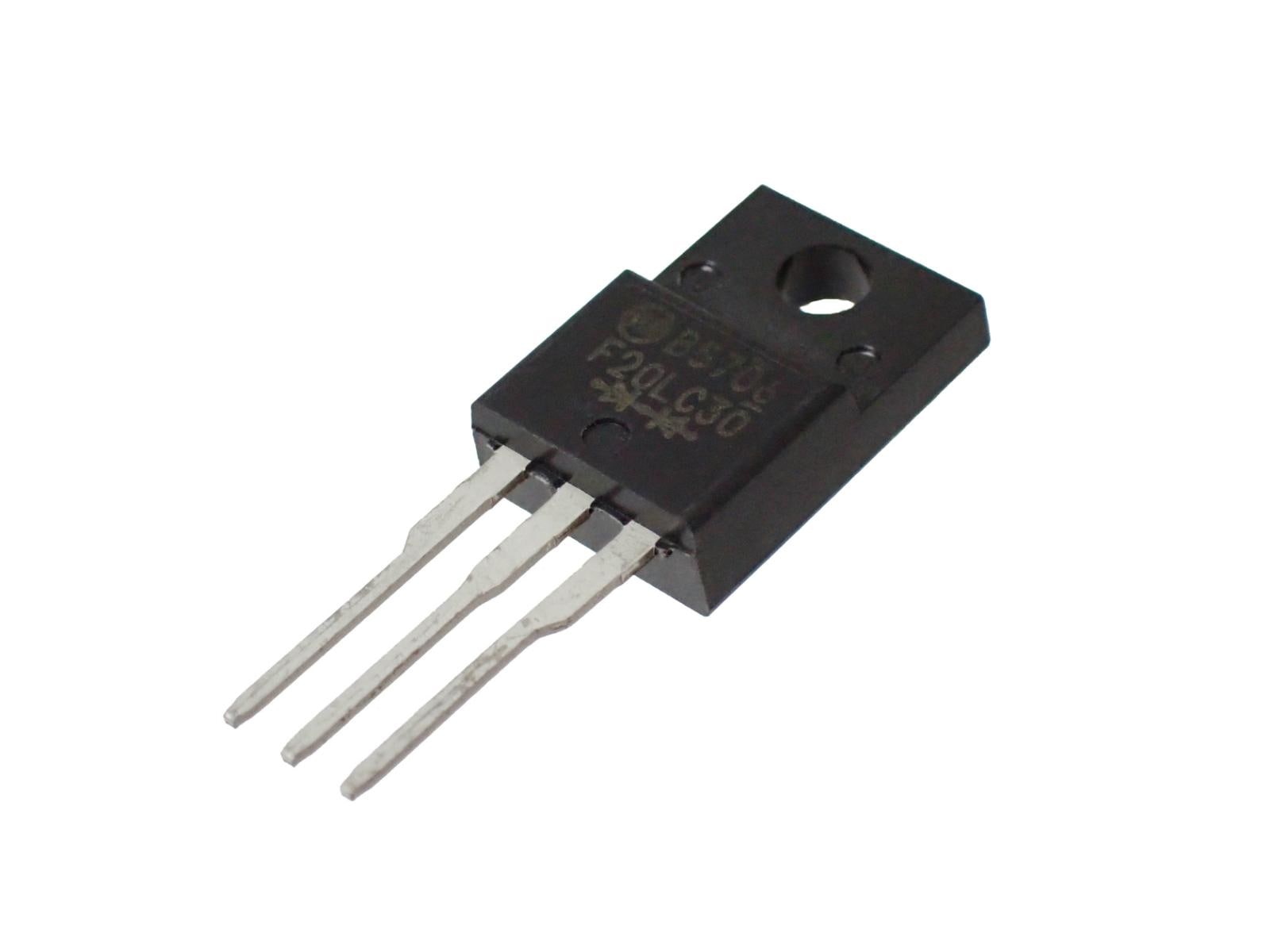 SHINDENGEN ファスト リカバリー ダイオード 300V 20A SF20LC30M (2個セット)