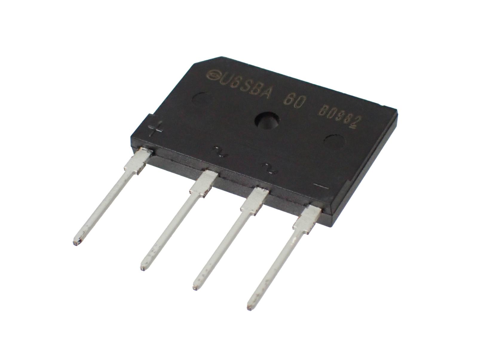 SHINDENGEN ダイオード 600V 6A U6SBA 60-7000 (2個セット)|部品|カテゴリ別