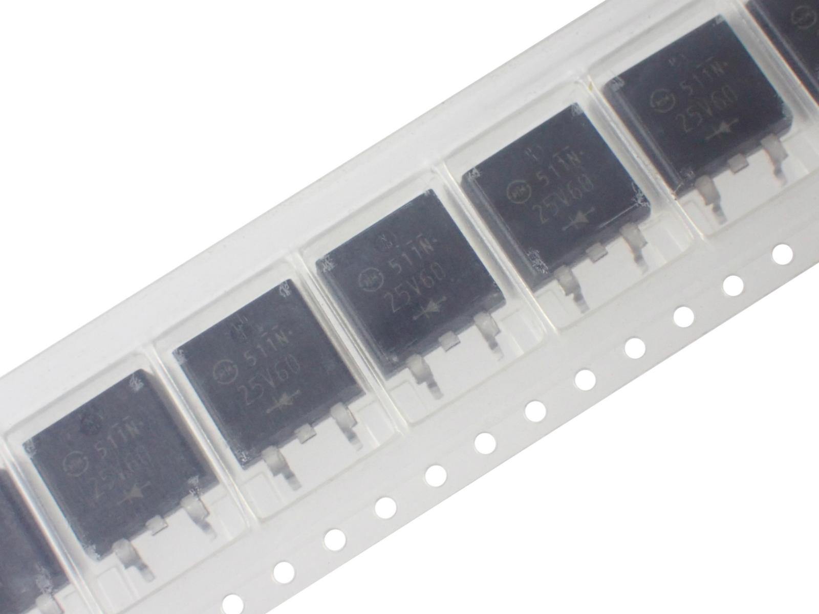 SHINDENGEN SMD 整流 ダイオード 600V 25A DF25V60-7072 (2個セット)|部品|カテゴリ別