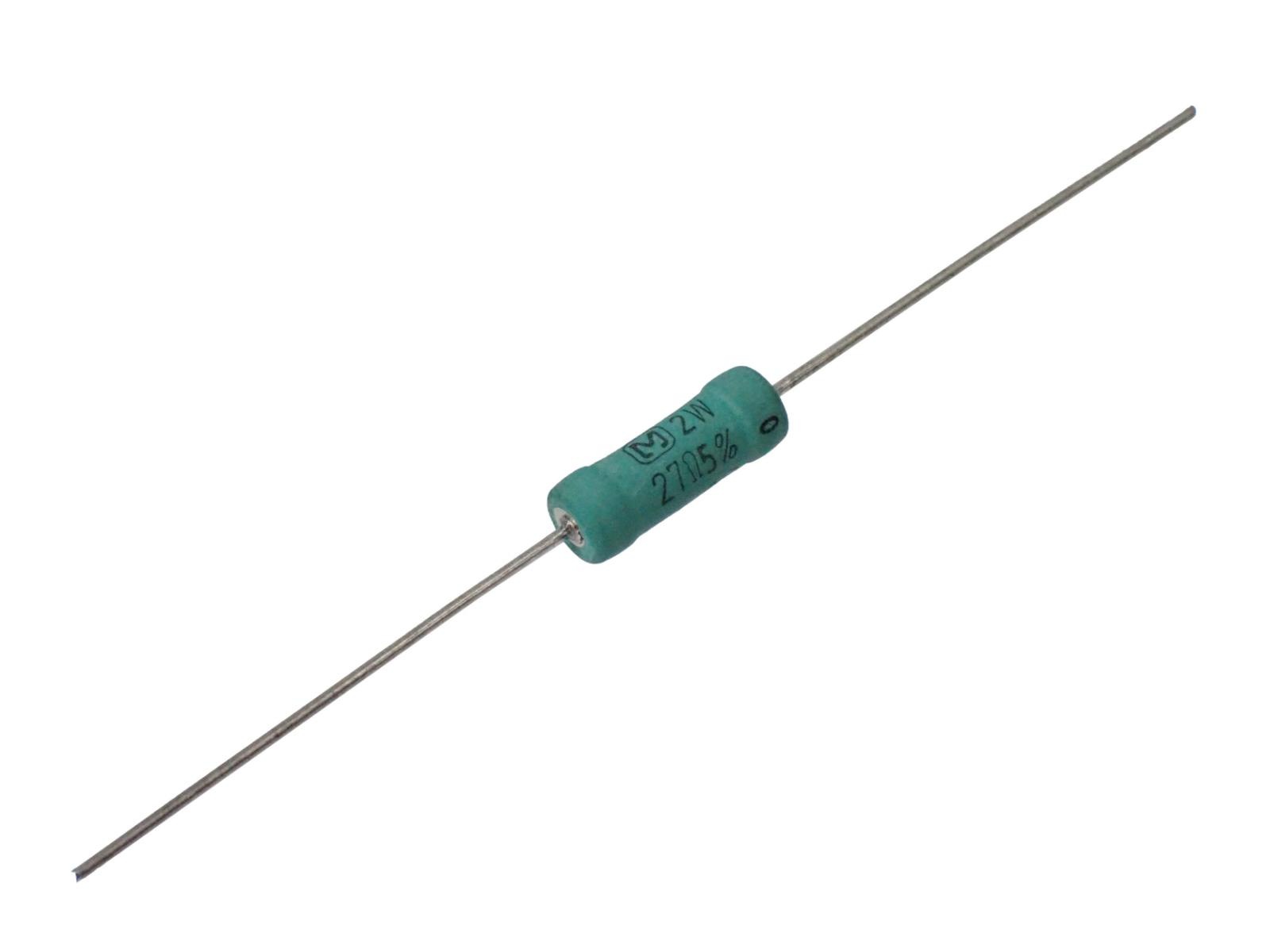 Panasonic 酸化金属皮膜 抵抗器 2W 27Ω ERG2ANJ270 (10個セット)|部品|カテゴリ別