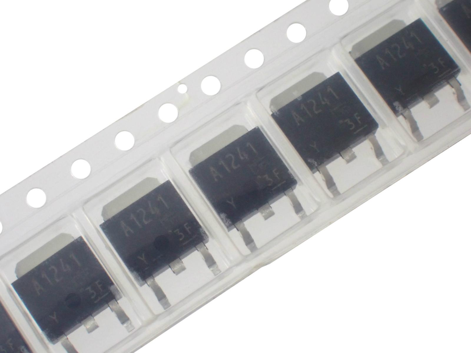TOSHIBA 電力増幅用 電力スイッチング用 トランジスタ 2SA1241-Y(T6L1,NQ) (5個セット)|部品|カテゴリ別