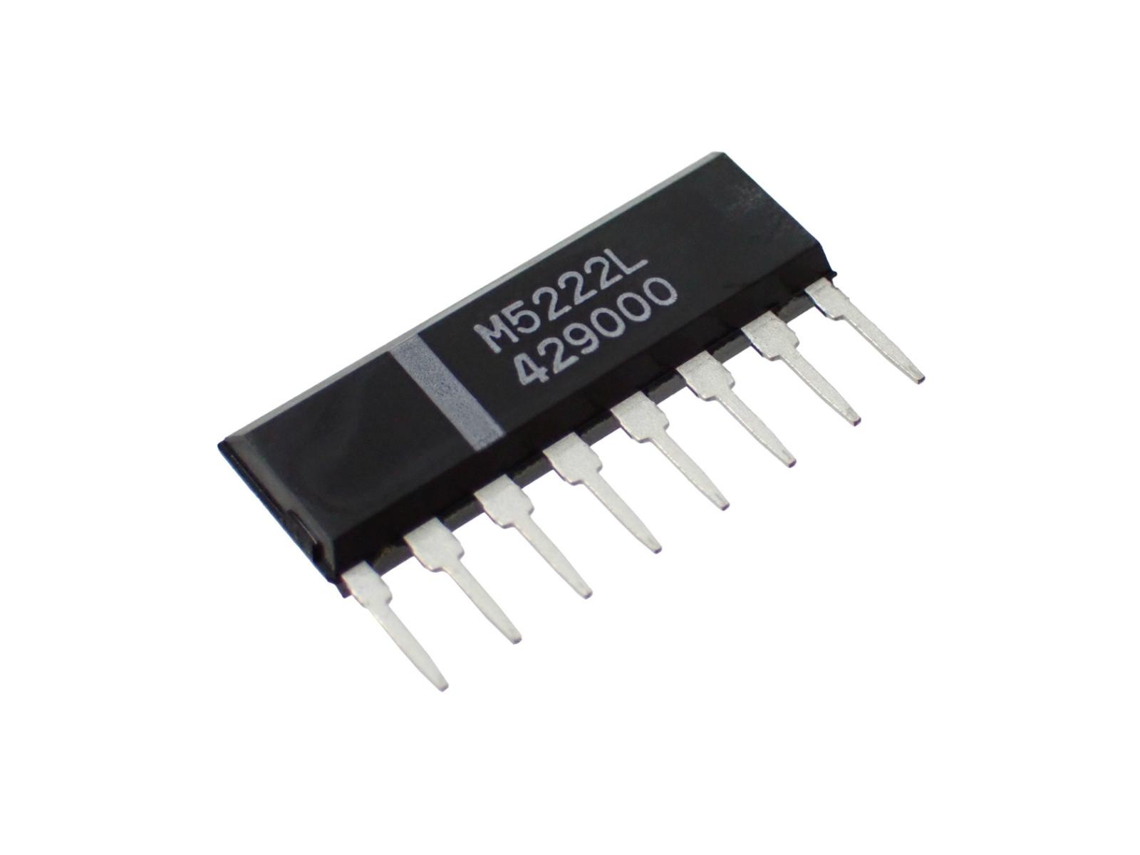 MITSUBISHI Dual VCA for Low Voltage Electronic Volume Control M5222L (5個セット)|部品|カテゴリ別
