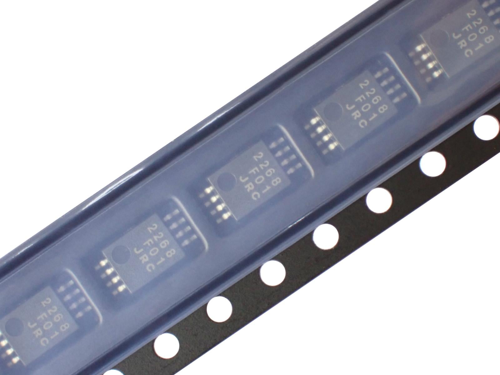 JRC 2 回路入り 75Ω ドライバ内蔵 6dB ビデオ アンプ NJM2268V(TE1) (5個セット)