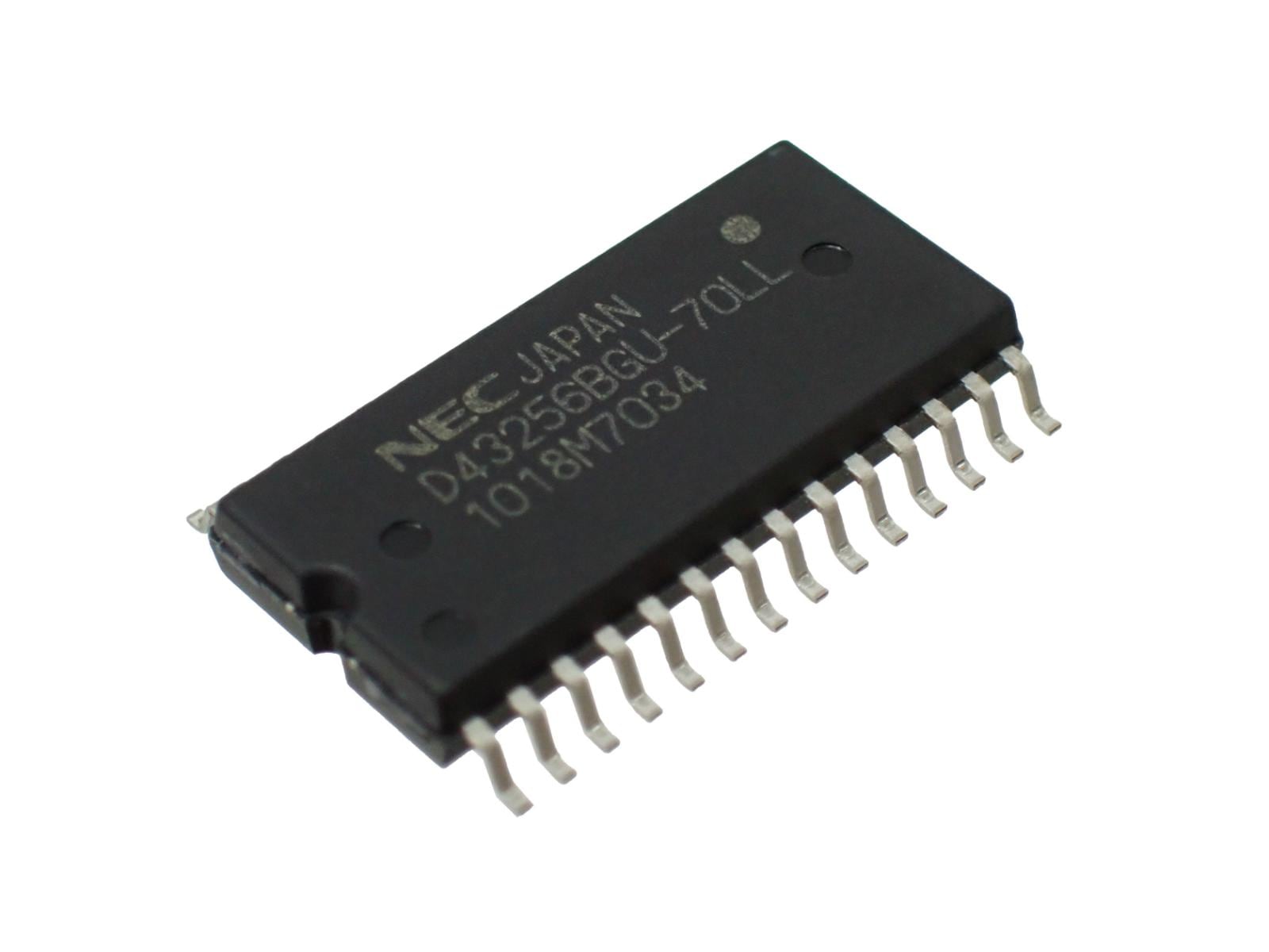 RENESAS 256Kbit SRAM UPD43256BGU-70LL-A (2個セット)|部品|カテゴリ別