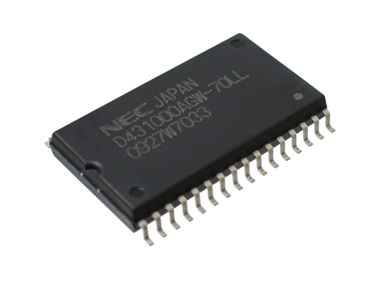 RENESAS 1Mbit SRAM UPD431000AGW-70LL-A (2個セット)|部品|カテゴリ別