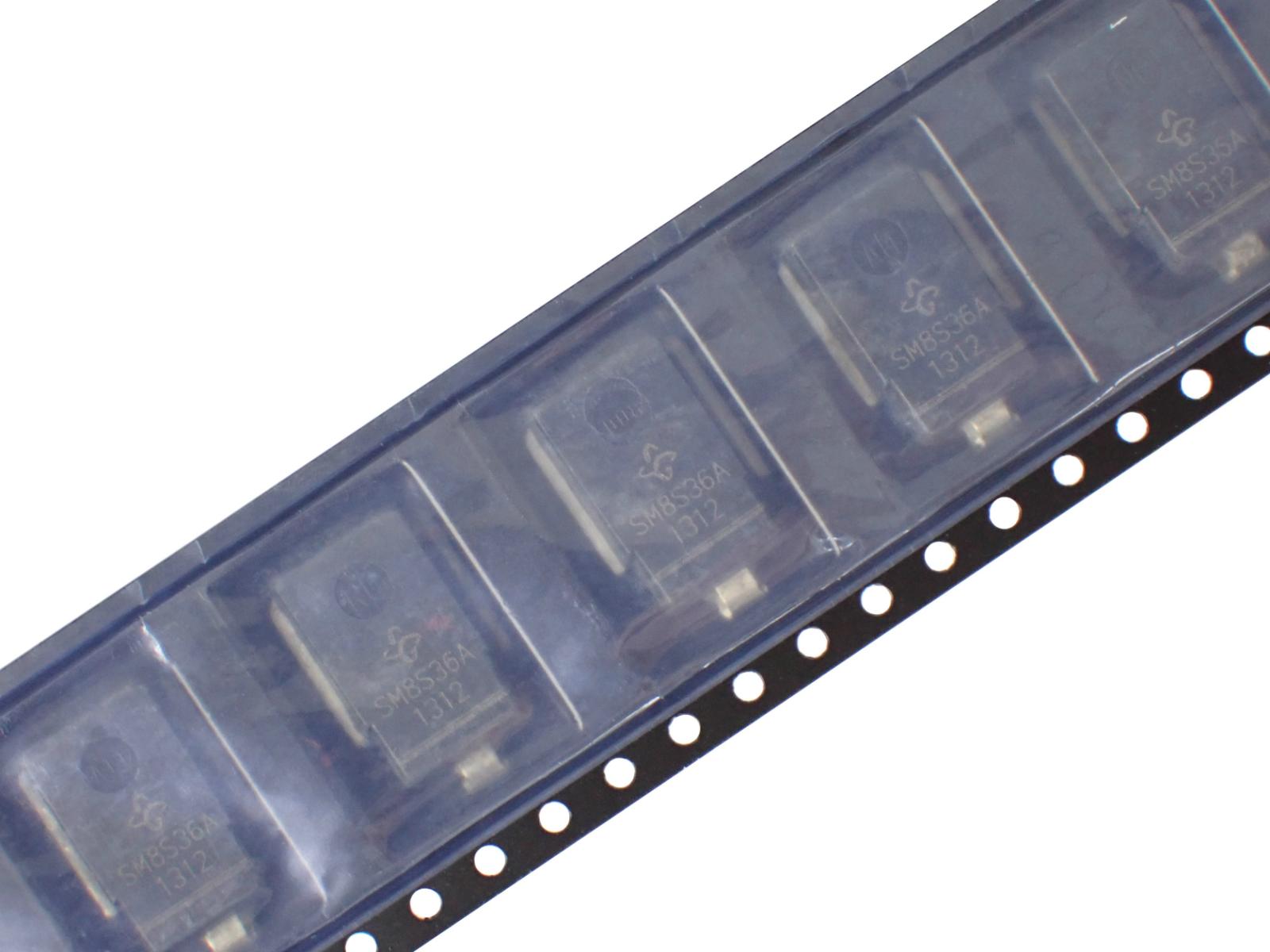 VISAHＹ TVS ダイオード Transient Voltage Suppressors SM8S36AHE3/2D (2個セット)|部品|カテゴリ別