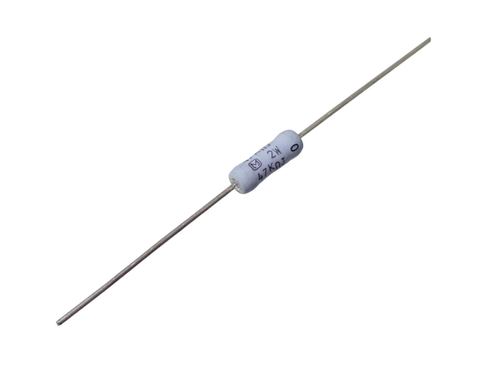 Panasonic 酸化金属皮膜 抵抗器 2W 47KΩ ERG2SJ473 (10個セット)|部品|カテゴリ別