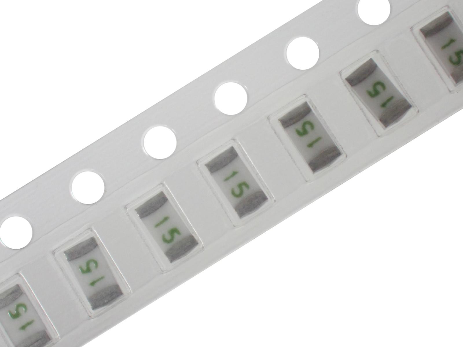 Littelfuse サーフェスマウント セラミック ヒューズ 32V 15A 0501015.WR (5個セット)|部品|カテゴリ別