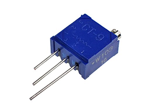COPAL  汎用品 ポテンショメータ 18回転型 サーメットトリマ 10kΩ CT-9シリーズ CT-9 EW 10KΩ|部品|カテゴリ別