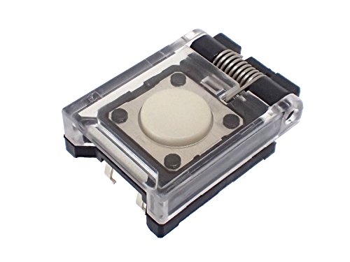 OMRON カバー付き タクタイルスイッチ B3F-8000 (5個セット)|部品|カテゴリ別