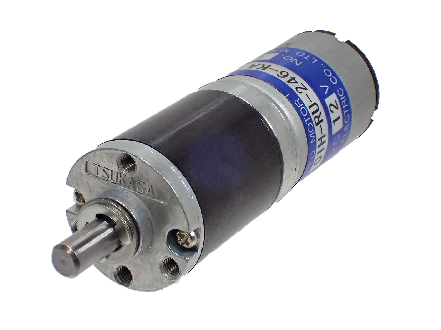 ツカサ電工 DCギヤドモータ TG-47F-FU-4.7-KA,24V ギヤドモータ総合