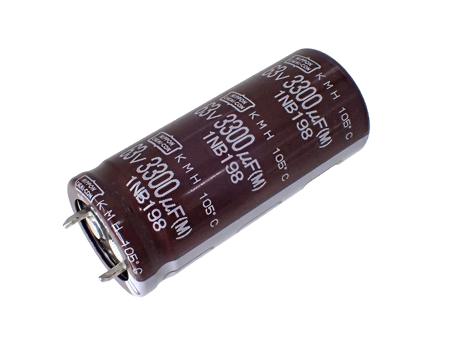 NIPPON CHEMI CON 基板自立形 大形 アルミ 電解コンデンサ 63V 3300μ 105° EKMH630VSN332MP50S|部品|カテゴリ別