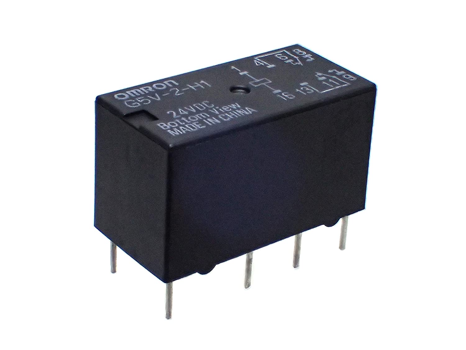 OMRON  汎用品 ミニリレー 形G5V-2 DC 24V 超高感度形 2極信号用リレー G5V-2-H1 24VDC|部品|カテゴリ別