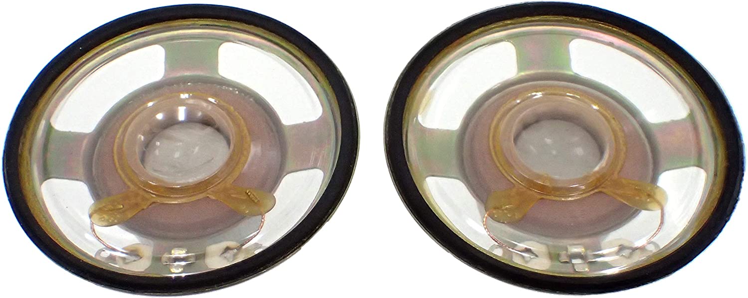 Buhieen.com 50mm 2インチ 防滴 ミニチュア スピーカー 32Ω 0.3W CP0-50005-02 (2個セット)|部品|カテゴリ別
