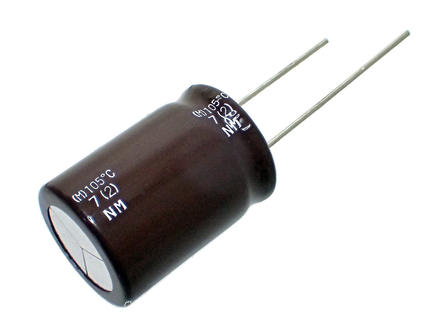 NIPPON CHEMI CON ラジアルリード 小形 電解コンデンサ 80V 470μF 105℃ ELXV800ELL471MM25S (2個セット)