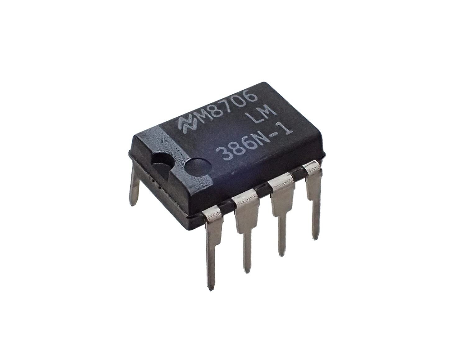 National Semiconductor 汎用品 オーディオ パワーアンプ LM386N-1 (5個セット)