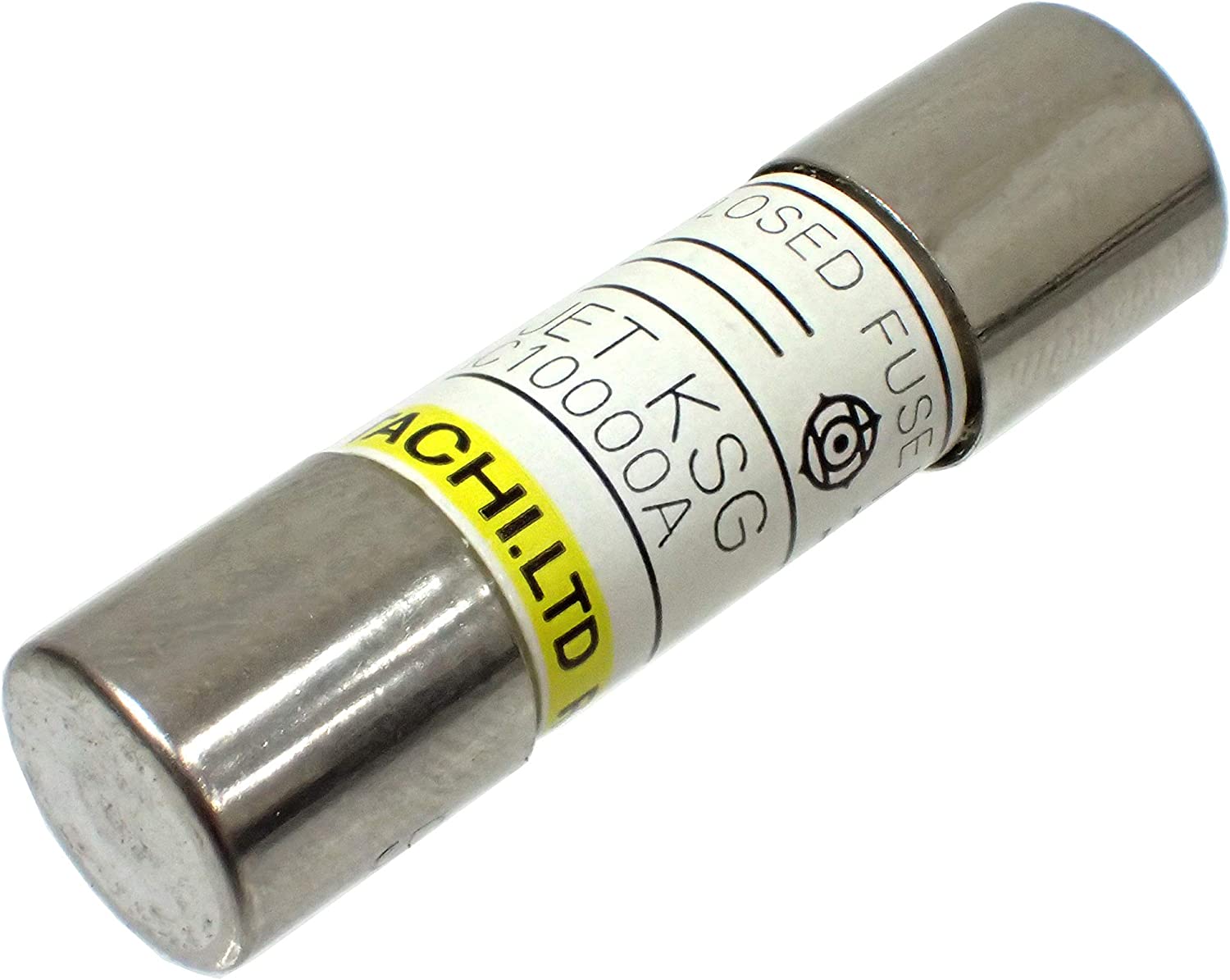 HITACHI  筒型 エンクロヒューズ ENCLOSED FUSE Φ10mm×37mm B種 AC 250V 1A KMH-01|部品|カテゴリ別