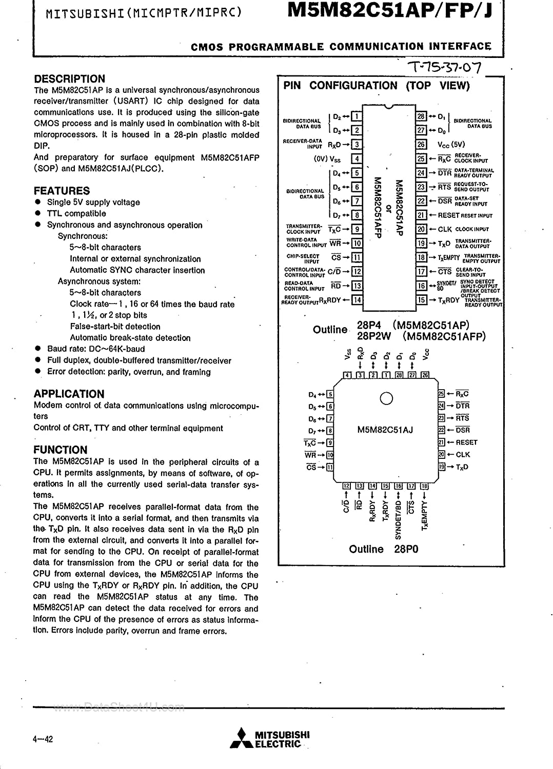 IC Per Sistemi Di Comunicazione Serial Communications Interface In ...