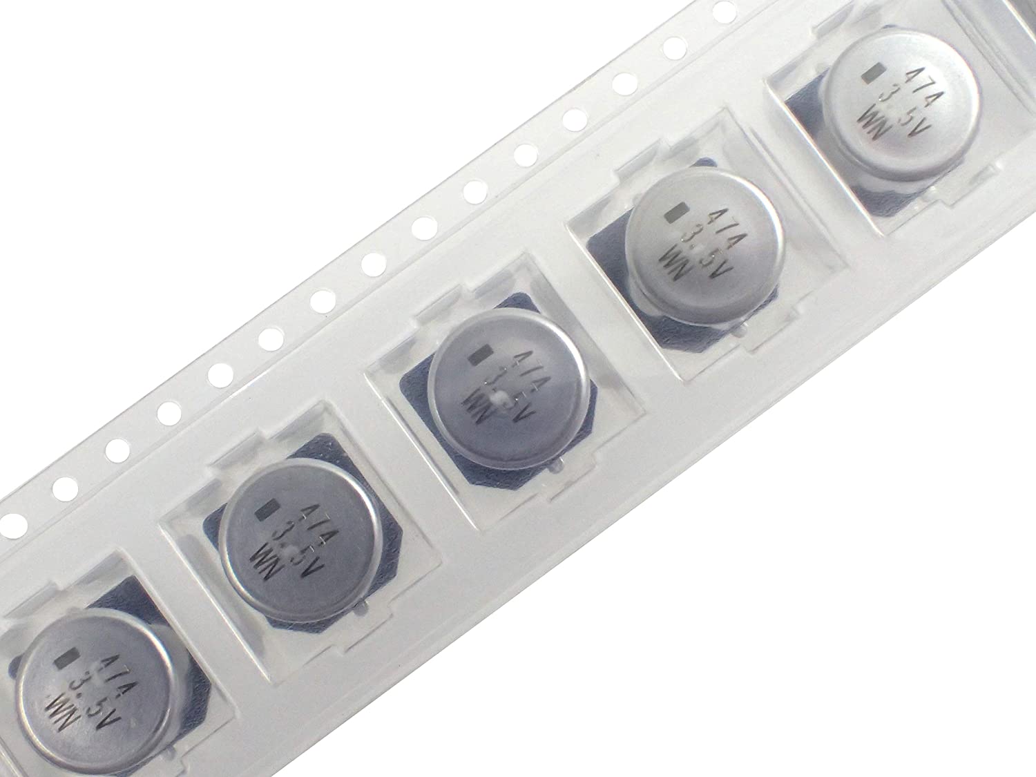 NEC TOKIN  SMD 表面実装 スーパーキャパシタ 電気二重層コンデンサ 3.5V 0.47F FC0V474ZFTBR24 (2個セット)|部品|カテゴリ別