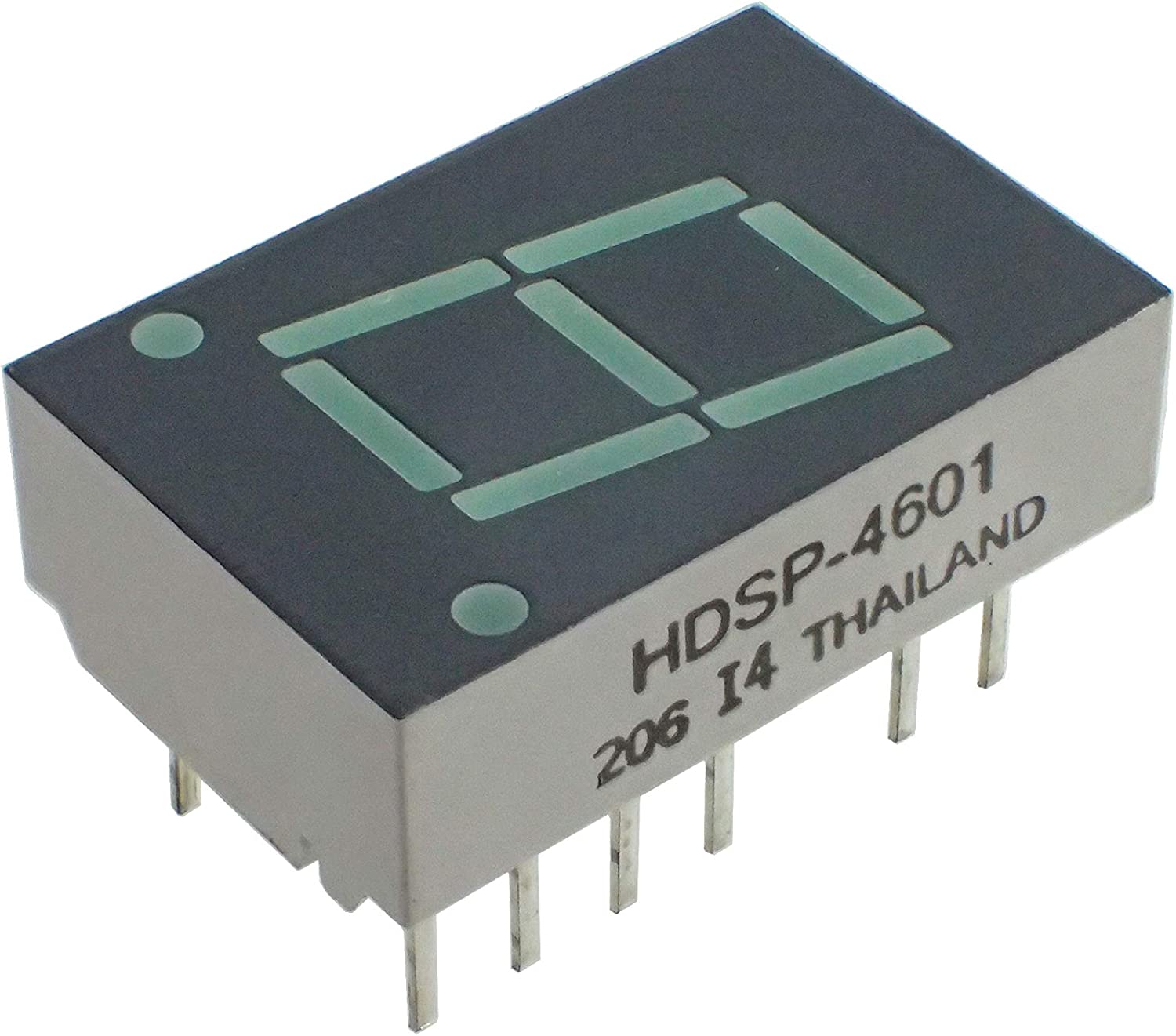 AVAGO 汎用品 1桁 7セグメント LED 緑色 数字表示器 HDSP-4601 | カテゴリ別,部品,光エレクトロニクス,LCD表示器 ...