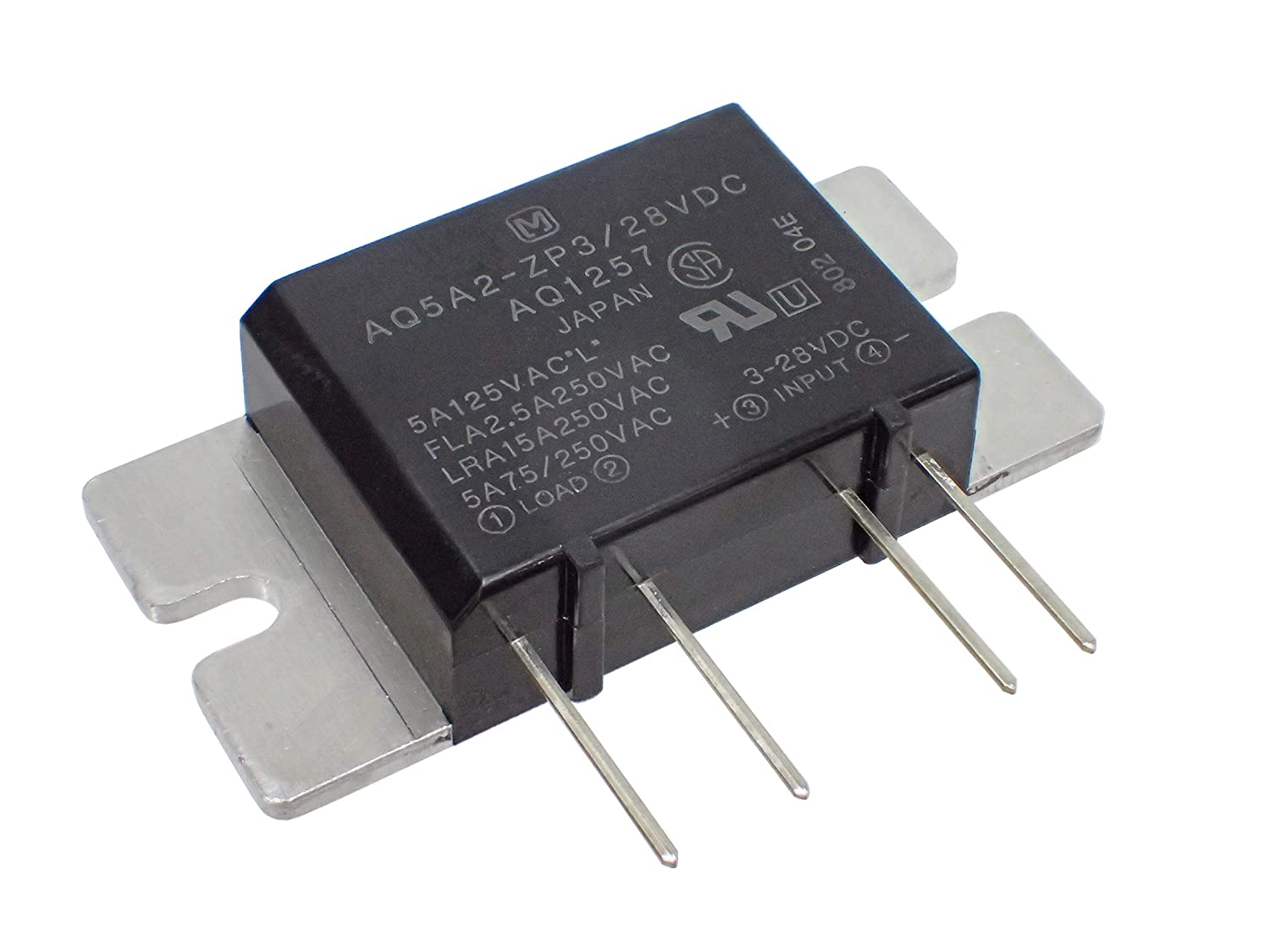 Panasonic AQ1リレー 5A 250VAC ソリッド ステート リレー AQ5A2-ZP3/28VDC AQ1257