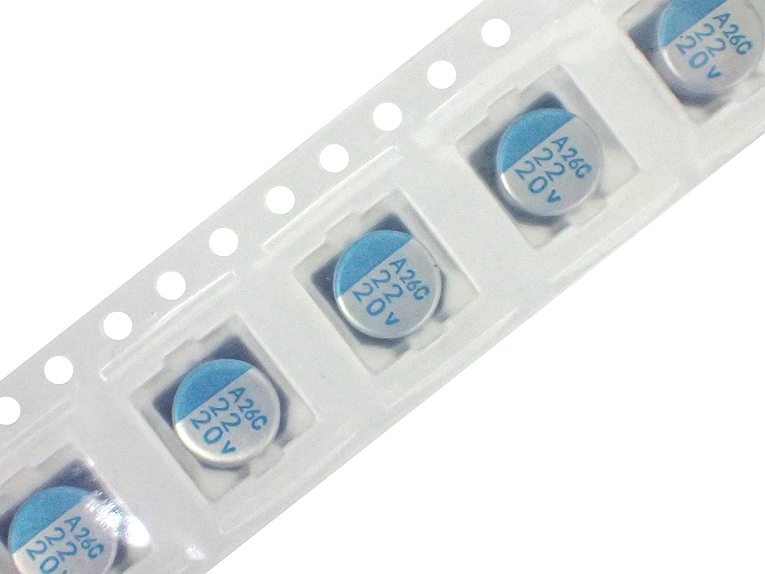 NIPPON CHEMI CON SMD 面実装 テーピング品 導電性 高分子 アルミ 電解コンデンサ  20V 22uF 105℃ APXA200ARA220MF60G (5個セット)|部品|カテゴ