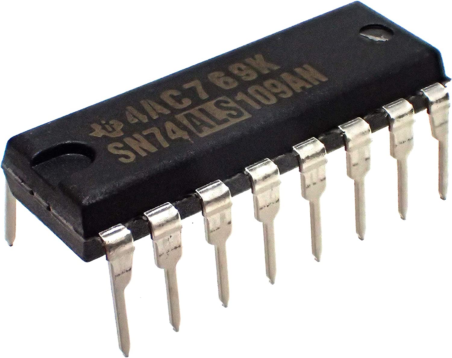 Texas Instruments DUAL J-K POSITIVE-EDGE-TRIGGERED FLIP-FLOP ロジックIC SN74ALS109AN (5個セット)|部品|カテゴリ別