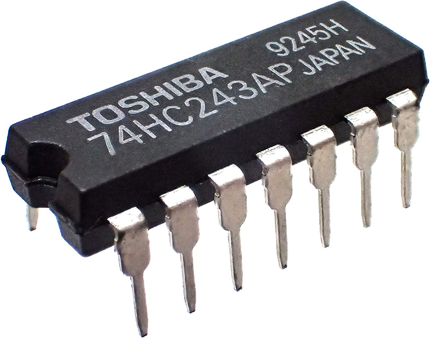 TOSHIBA 4回路 双方向 バスバッファ ロジックIC TC74HC243AP (5個セット)|部品|カテゴリ別