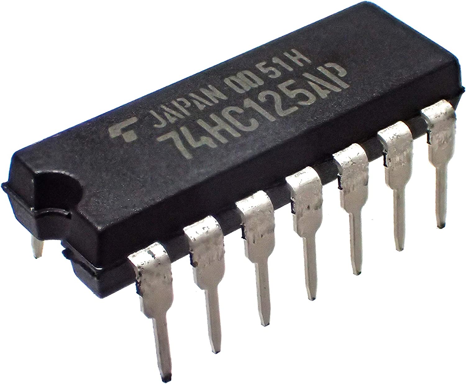 TOSHIBA 4回路 スリーステート バッファ ロジックIC TC74HC125AP (5個