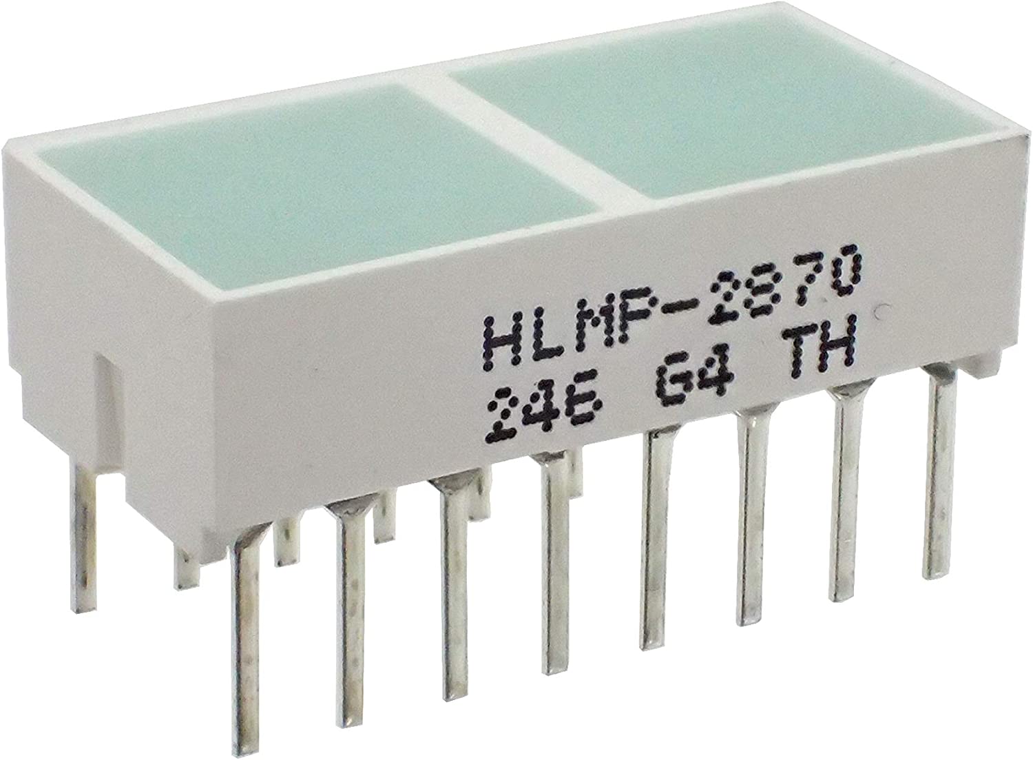 AVAGO Green 50mcd 2連 LED Bar HLMP-2870 (5個セット)|部品|カテゴリ別