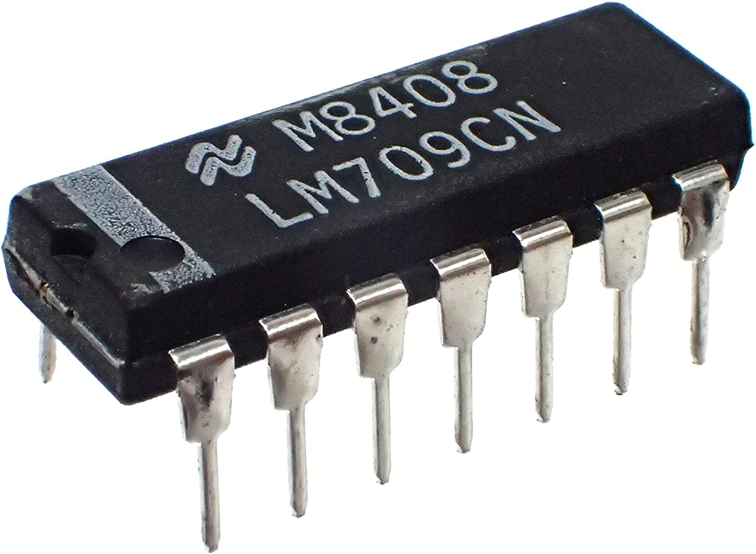 National Semiconductor OPERATIONAL AMPLIFIER オペアンプ LM709CN (5個セット)|部品|カテゴリ別