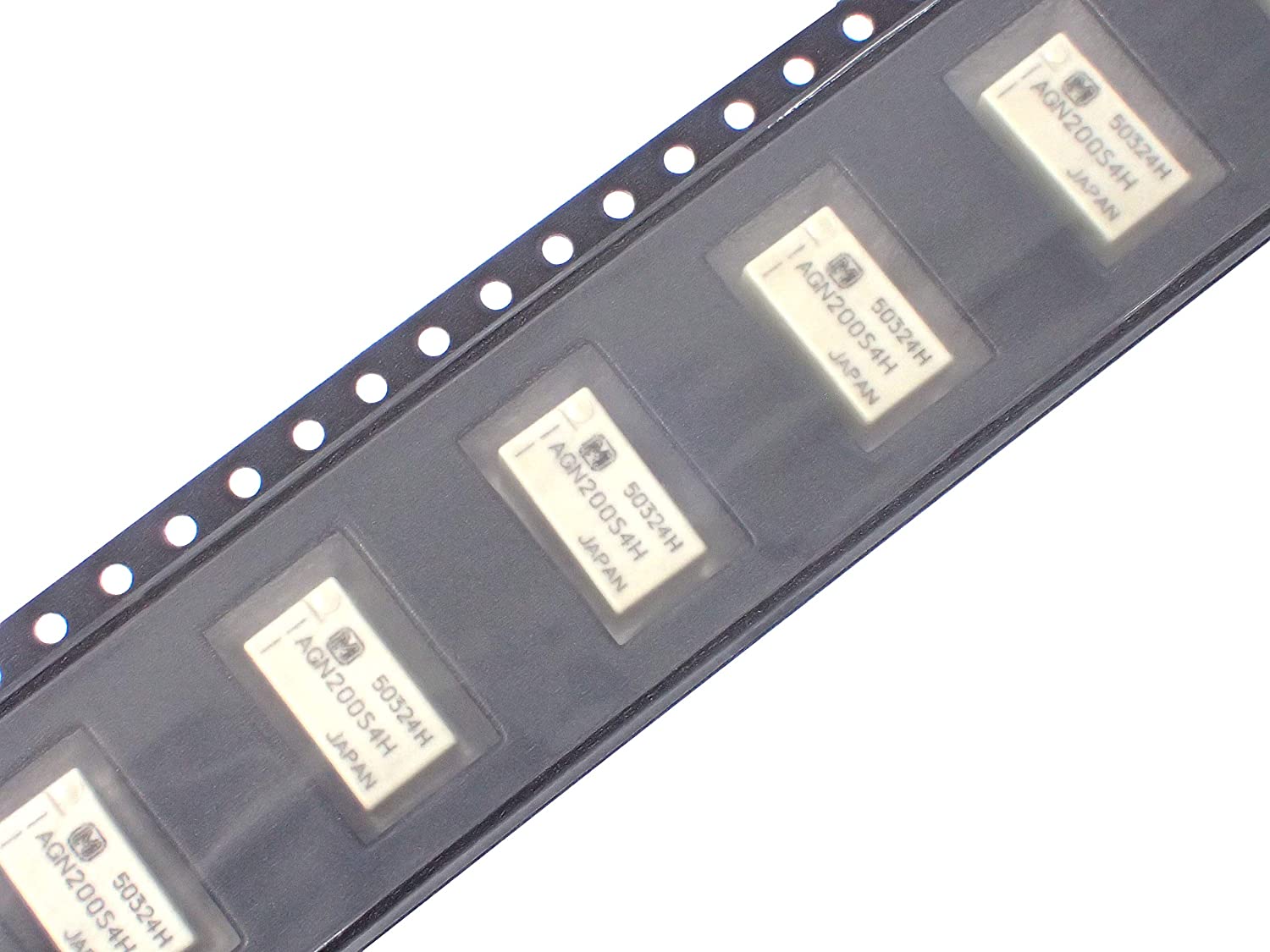 Panasonic 高感度 消費電力 100mW 2c 1A 4.5V DC 小型 スリムリレー シングルスティブル AGN200S4HZ|部品|カテゴリ別