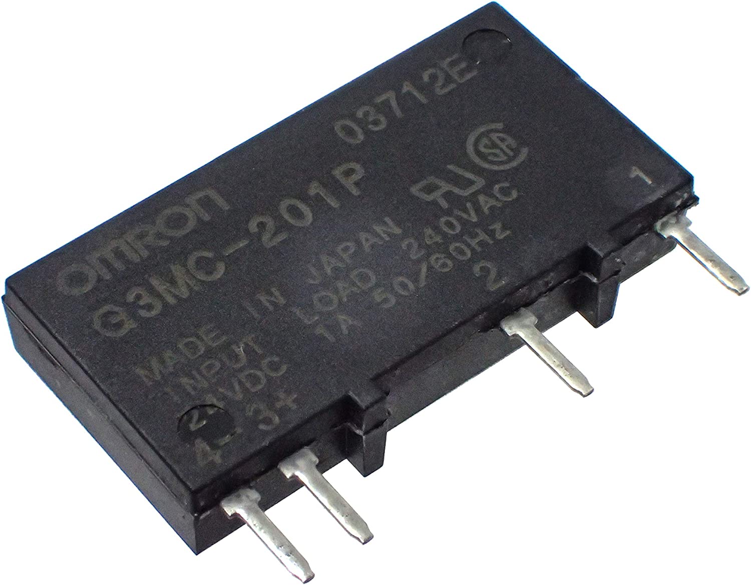 OMRON 形G3MC SSR 1A 240VAC ソリッドステート・リレー G3MC-101PL 24VDC|部品|カテゴリ別