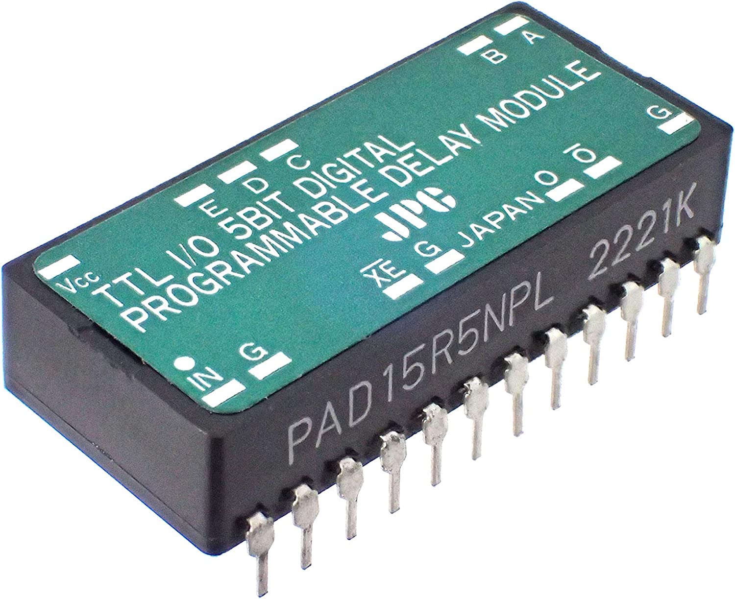 JPC プログラマブル ディレイライン 5bit TTL I/O +5.0V/+3.3V 対応 PAD15R5NPL|部品|カテゴリ別