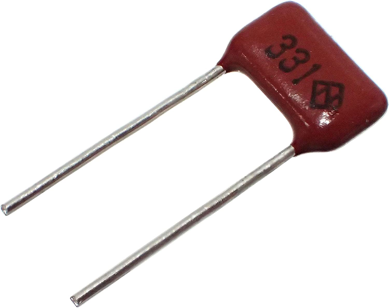 NIKKOHM  角板形金属皮膜抵抗器 プレート抵抗器 1/4W 330Ω ±1.0％ RP-44C 330Ω F (5個セット)|部品|カテゴリ別
