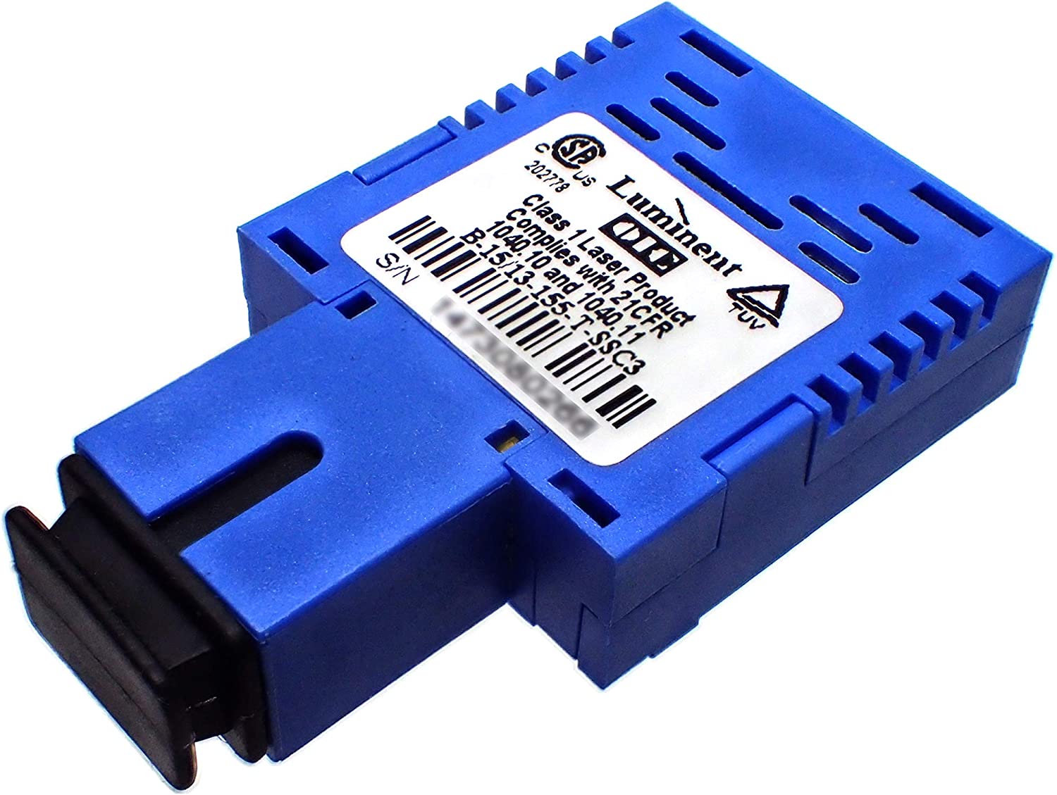 Luminent B-15/13-155-T-SSC3 155 Mbps Bi-directional Receptacle Single Fiber Transceiver B-15/13-155-T-SSC3