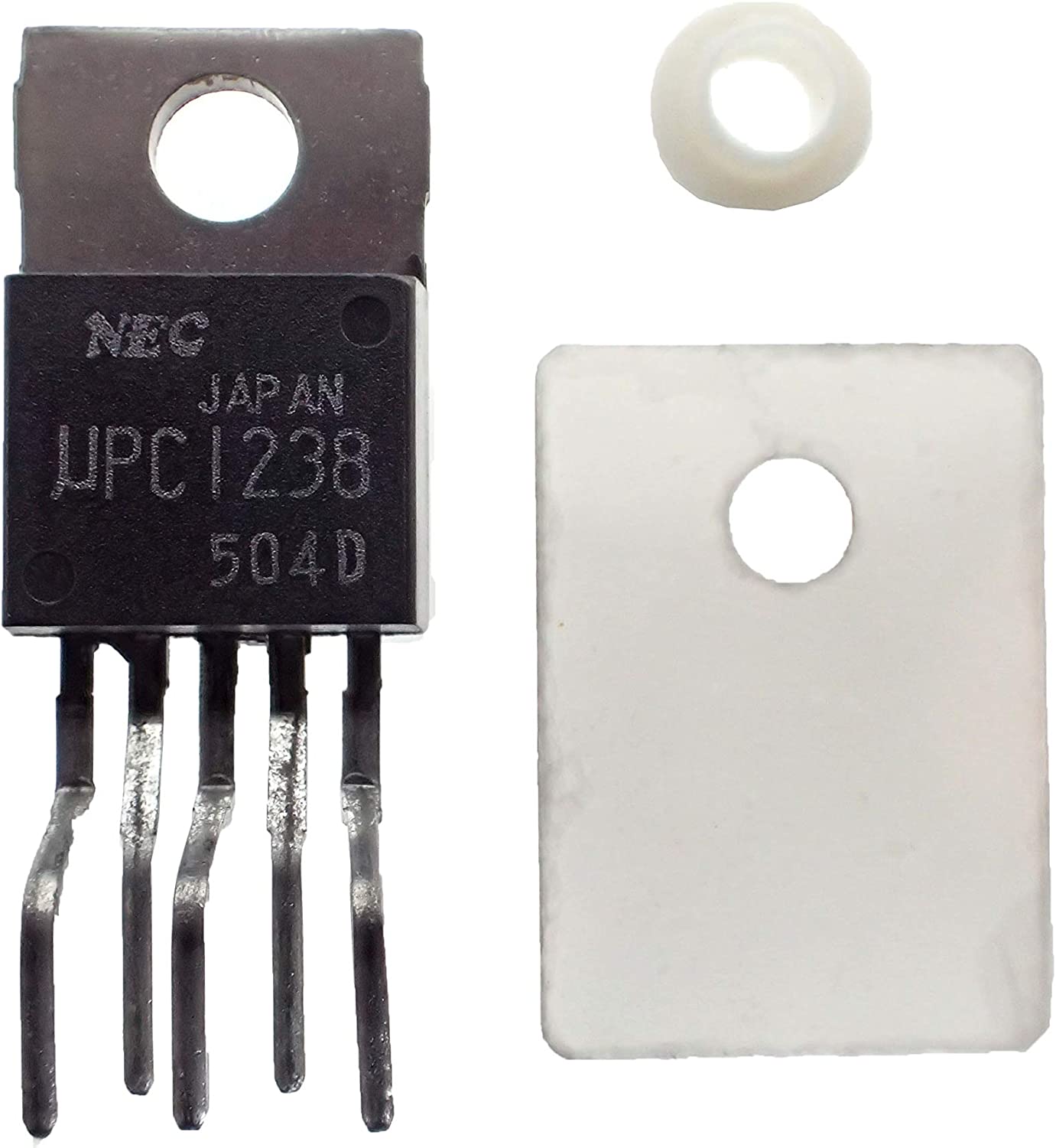 NEC  10W AF POWER AMPLIFIER 絶縁シート ワッシャ付き UPC1238V (2個セット)|部品|カテゴリ別