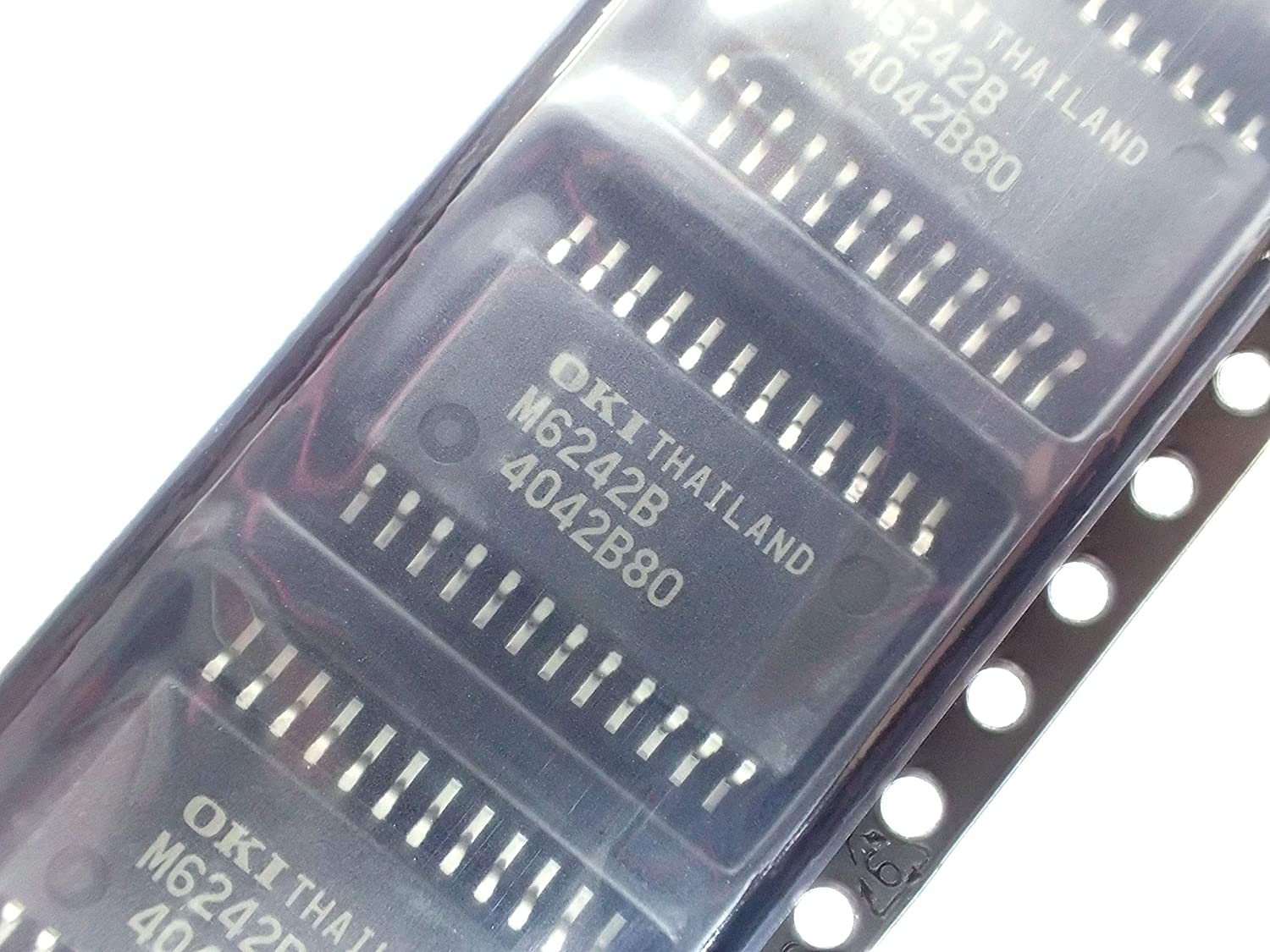 OKI DIRECT BUS CONNEC TED CMOS REAL TIME CLOCK/CALENDAR MSM6242BGS-KR2 (5個セット)|部品|カテゴリ別