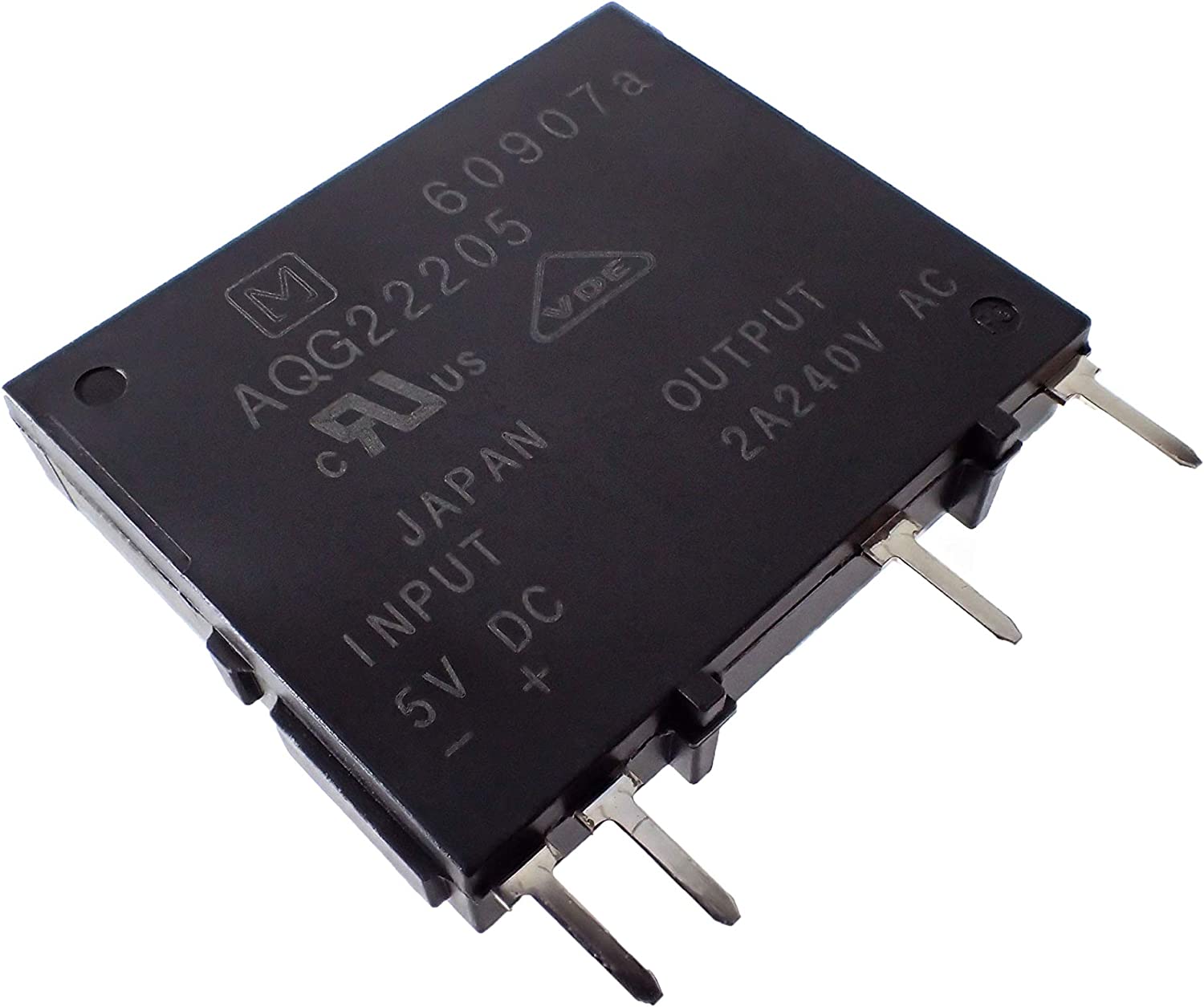 Panasonic  SSR ソリッドステートリレー 非ゼロクロス方式 5VDC 2A 240VAC AQG22205|部品|カテゴリ別