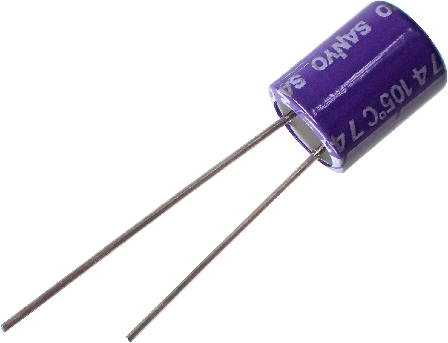SANYO 電解コンデンサ OS-CON 16V 100μF 105℃ SAシリーズ 16SA100M (5個セット)|部品|カテゴリ別