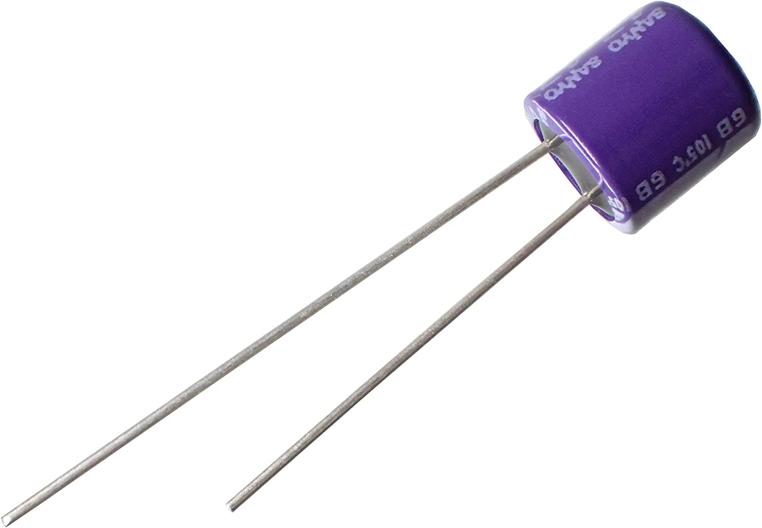 SANYO 電解コンデンサ OS-CON 6.3V 47μF 105℃ SAシリーズ 6SA47M (5個セット)|部品|カテゴリ別