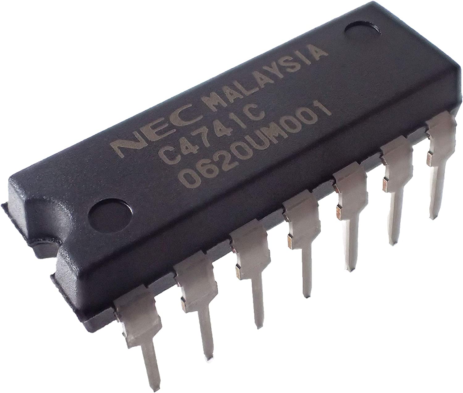 NEC  HIGH PERFORMANCE QUAD OPERATIONAL AMPLIFIER オペアンプ UPC4741C/JM (2個セット)|部品|カテゴリ別