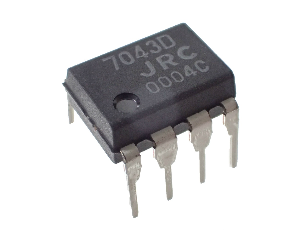 JRC  2回路入り CMOS オペアンプ  NJU7043D  (5個セット)