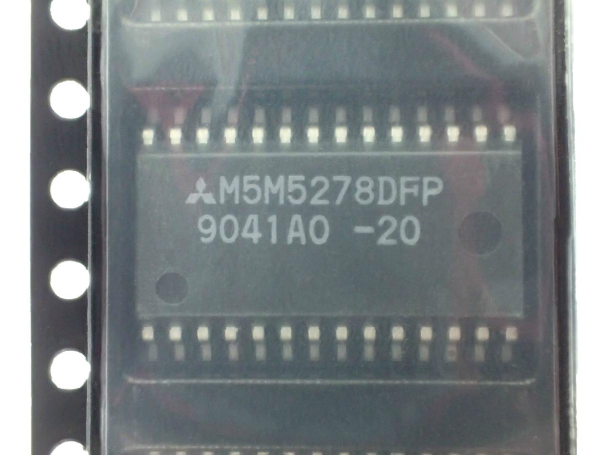 MITSUBISHI 8bit SRAM Static RAM M5M5278DFP-20 (2個セット)|部品|カテゴリ別