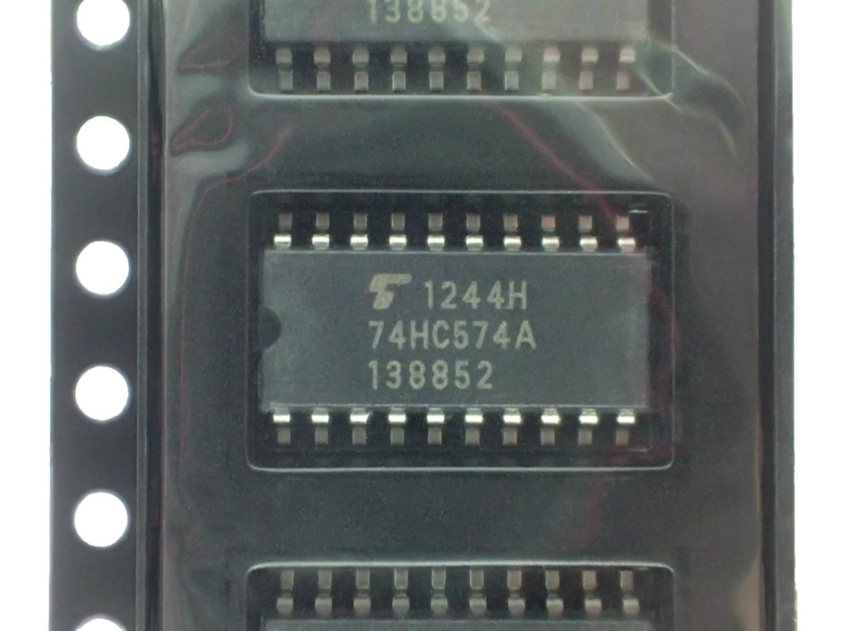 TOSHIBA  Octal D-Type Flip Flop with 3-State Output TC74HC574AF(EL,F) (5個セット)|部品|カテゴリ別