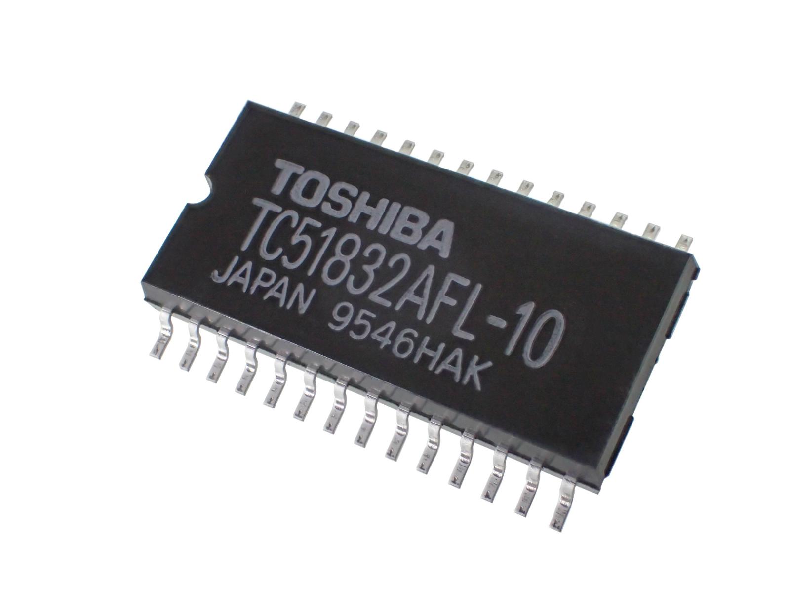 TOSHIBA  SRAM  TC51832AFL-10 (2個セット)|部品|カテゴリ別