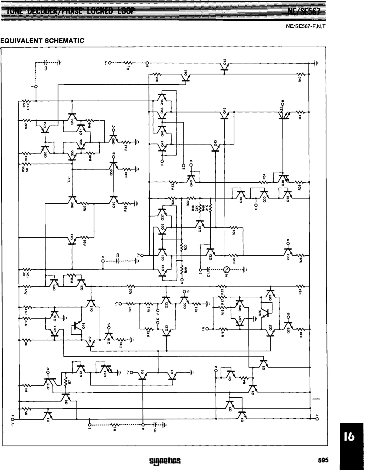Signetics Ne543 Signetics トーンデコーダー NE567N (5個セット) | カテゴリ別,部品,半導体製品 | Buhieen.com