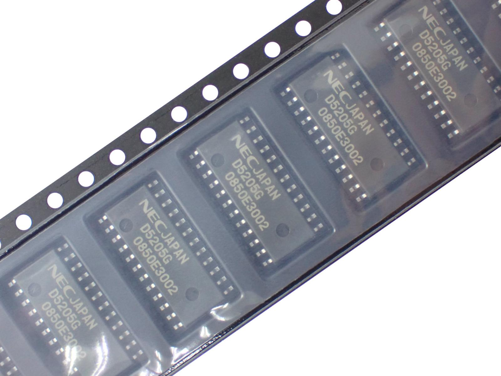 約2500個NECアナログ マルチプレクサ UPD5205G-E1新品同様未使用 NEC CMOS アナログ マルチプレクサ UPD5205G-E2 (5個セット