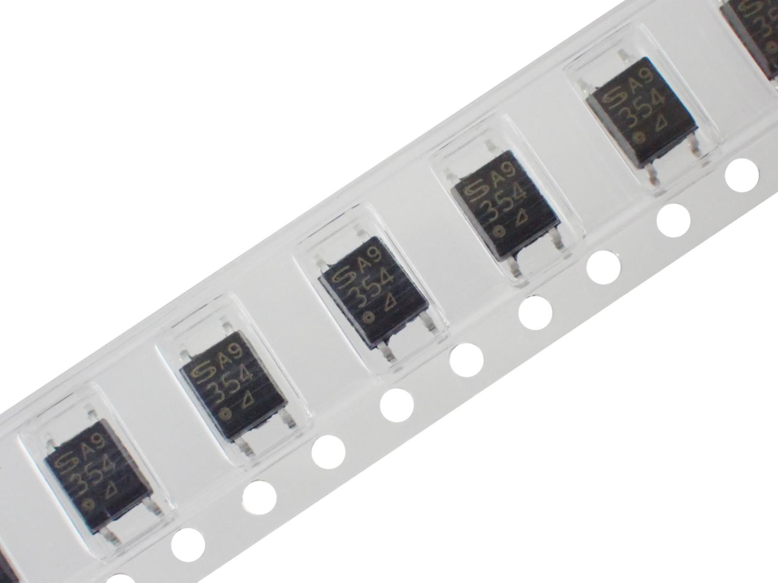 SHARP AC入力対応 フォトカプラ PC354NJ0000F (5個セット)