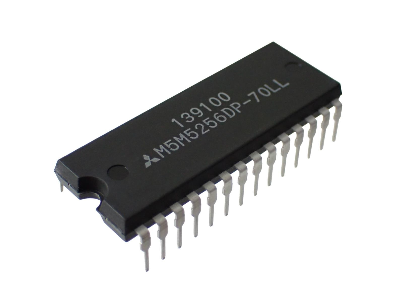 MITSUBISHI CMOS STATIC RAM SRAM M5M5256DP-70LL T (5個セット)